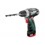 Pistolinis gręžtuvas Metabo POWERMAXX BS BASIC 1400 aps./min, 800 g, beraktis griebtuvas