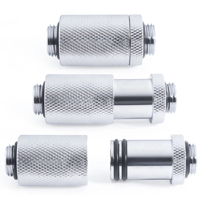 Radiatoriaus laikiklis Alphacool ES D-Plug chromuotas žalvaris 2 cm 55 g
