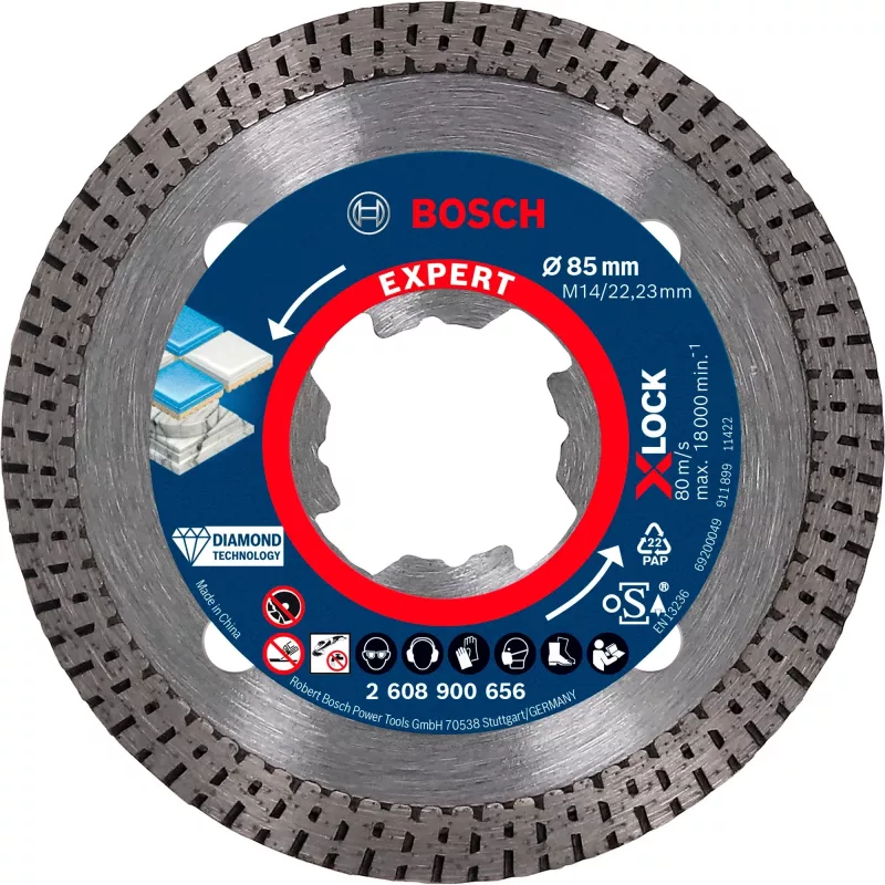 Bosch Expert HardCeramic X-LOCK diskinis pjūklas 8,5 cm 1 vnt.