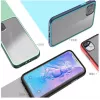 Apsauginis telefono dėklas COMMA, skirtas iPhone 11 Pro Max — atsparus smūgiams, žalias