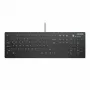 Klaviatūra CHERRY AK-C8112 Medical USB QWERTZ vokiška juoda balta pilno dydžio
