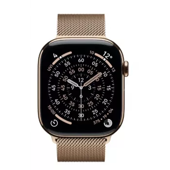Išmanusis laikrodis Apple Watch Series 11 GPS + Cellular 42mm Gold Titanium Case