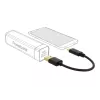 DeLOCK USB įkrovimo laidas Type-A į USB Type-C 15 cm juodas
