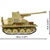 Konstravimo rinkinys Cobi Blocks Marder III – 486 dalys, karinės transporto priemonės modelis