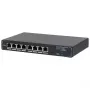 Dahua Technology SMG1008 tinklo komutatorius Nevaldomas 2,5G Ethernet (100/1000/2500) Juodas