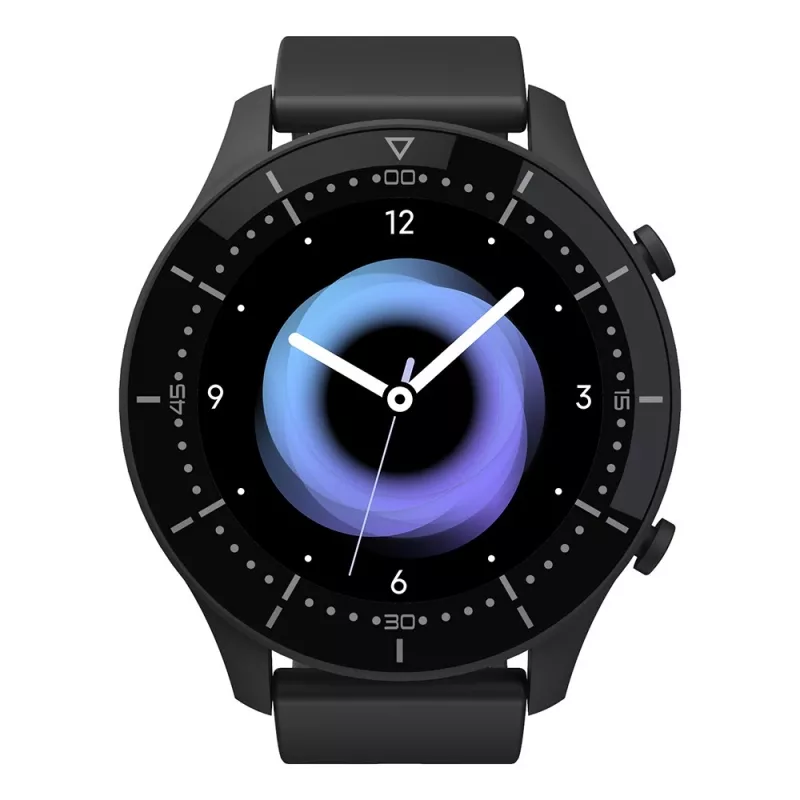 Išmanusis laikrodis MEDIA-TECH MT870 — 1,3 colio (3,3 cm) IPS jutiklinis ekranas, 51 mm korpusas, Bluetooth, juodas