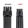 CableMod C-Series Pro ModMesh kabelių rinkinys, skirtas Corsair RMi/RMx/R maitinimo šaltiniams — Carbon spalva