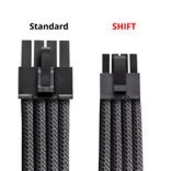 CableMod C-Series Pro ModMesh kabelių rinkinys, skirtas Corsair RMi/RMx/R maitinimo šaltiniams — Carbon spalva