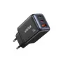 “Unitek” sieninis įkroviklis GAN 65W su 2x USB-C ir 1x USB-A, Power Delivery 3.0
