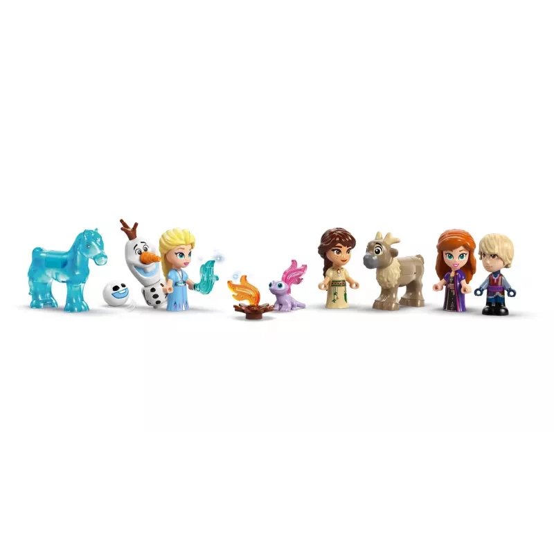 LEGO DISNEY 43278 Mini Arendelle pilis ir Elsos ledo rūmai