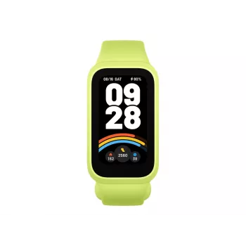 Fitness apyrankė Xiaomi 9 Active Green — pulso matuoklis, aktyvumo stebėjimo priemonė, modelis 70783