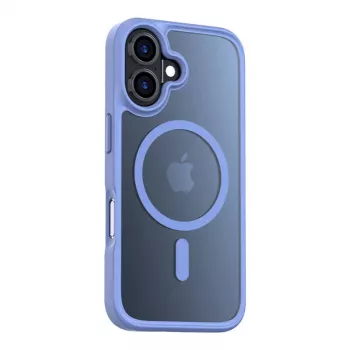 Torras Guardian Magnetic Series dėklas, skirtas iPhone 16, mėlynas, suderinamas su magnetais, plonas profilis