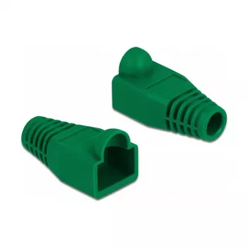 Įtempimo sumažinimas RJ45 kištukui DeLOCK 86726 žalias 20 vienetų