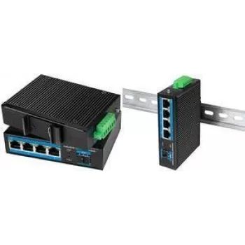 Ethernet jungiklis LOGILINK NS204 4 prievadų Gigabit 1000Mbit/s su 1x SFP