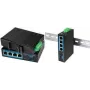 Ethernet jungiklis LOGILINK NS204 4 prievadų Gigabit 1000Mbit/s su 1x SFP