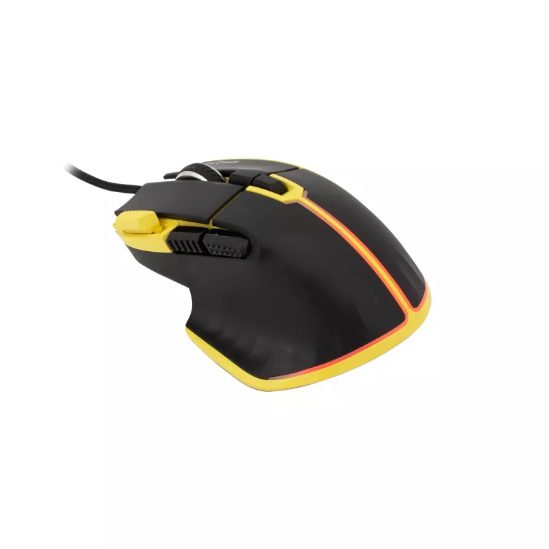 „White Shark GM-9006 MARROK Geltona RGB 12.000 dpi“ pelė