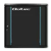 19 colių stovo spinta QOLTEC 54464 12U 600x635x450 juoda