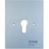 Metalinė dengiamoji plokštelė 125x100 mm be simbolių 6.28 WUG (6.28WUG)