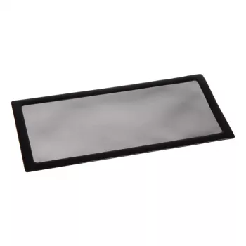 Dulkių filtras DEMCiflex 0305 — 120×250 mm, juodas/pilkas