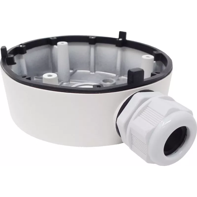 Jungties dėžutė Hikvision DS-1280ZJ-TR13, skirta naudoti lauke, juoda, sidabrinė, 1 kg