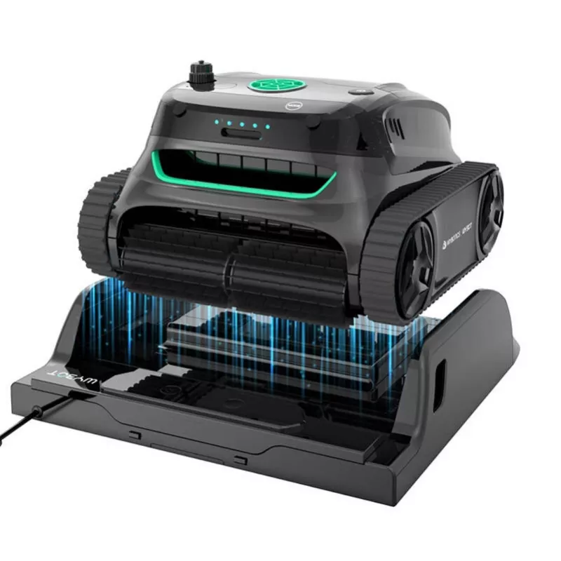 Baseino valymo robotas Wybot S2 Pro — belaidis robotizuotas baseino valytuvas, modelis S2 Pro