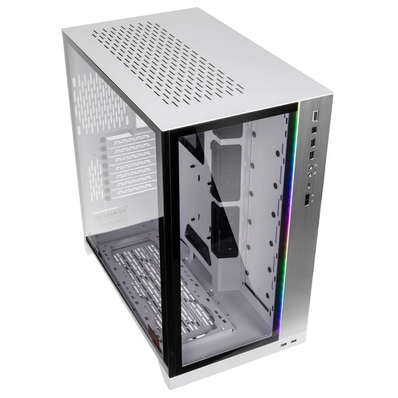 PC korpusas Lian Li O11Dynamic XL Midi Tower baltas