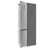 Šaldytuvas-šaldiklis Gorenje NRB620E61X4WFE, pastatomas, nerūdijantis plienas, bendra talpa 413 l, apatinis šaldiklis 130 l, NoFrost, LED ekranas
