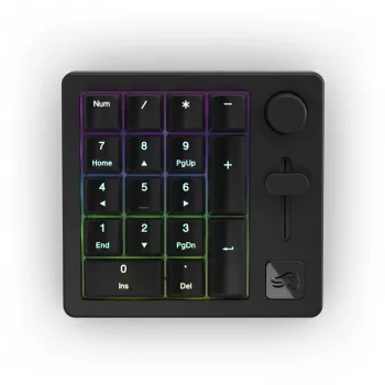 Laidinis / Belaidis Skaičių Klaviatūra Triton Glorious GMMK Wireless Numpad — Fox mechaniniai jungikliai, juoda