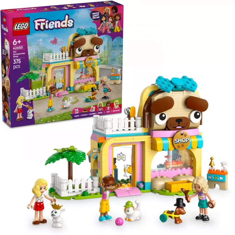LEGO FRIENDS 42650 Priedų parduotuvė augintiniams