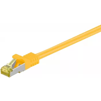 Tinklo kabelis Microconnect SFTP710Y RJ-45 Cat7 10 m geltonas