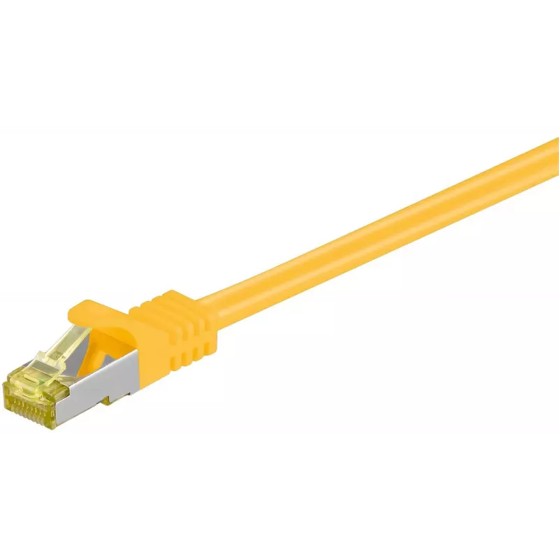 Tinklo kabelis Microconnect SFTP710Y RJ-45 Cat7 10 m geltonas
