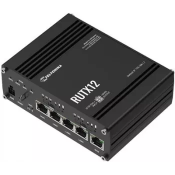 Teltonika RUTX12DUAL LTE CAT 6 pramoninis korinis maršrutizatorius