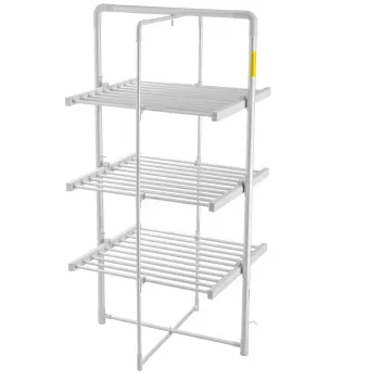 Elektrinė sulankstoma skalbinių džiovyklė Adler AD 7829 — 300 W, 148×52×90 cm, balta, laisvai pastatoma