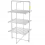 Elektrinė sulankstoma skalbinių džiovyklė Adler AD 7829 — 300 W, 148×52×90 cm, balta, laisvai pastatoma
