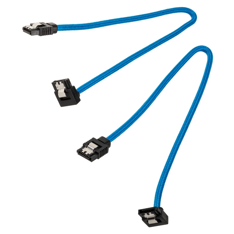 SATA kabelis Corsair CC-8900281 0.3 m juodas mėlynas
