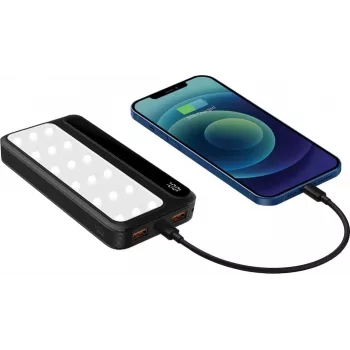 Powerbank P10 LCDPD 10 000 mAh LAMP