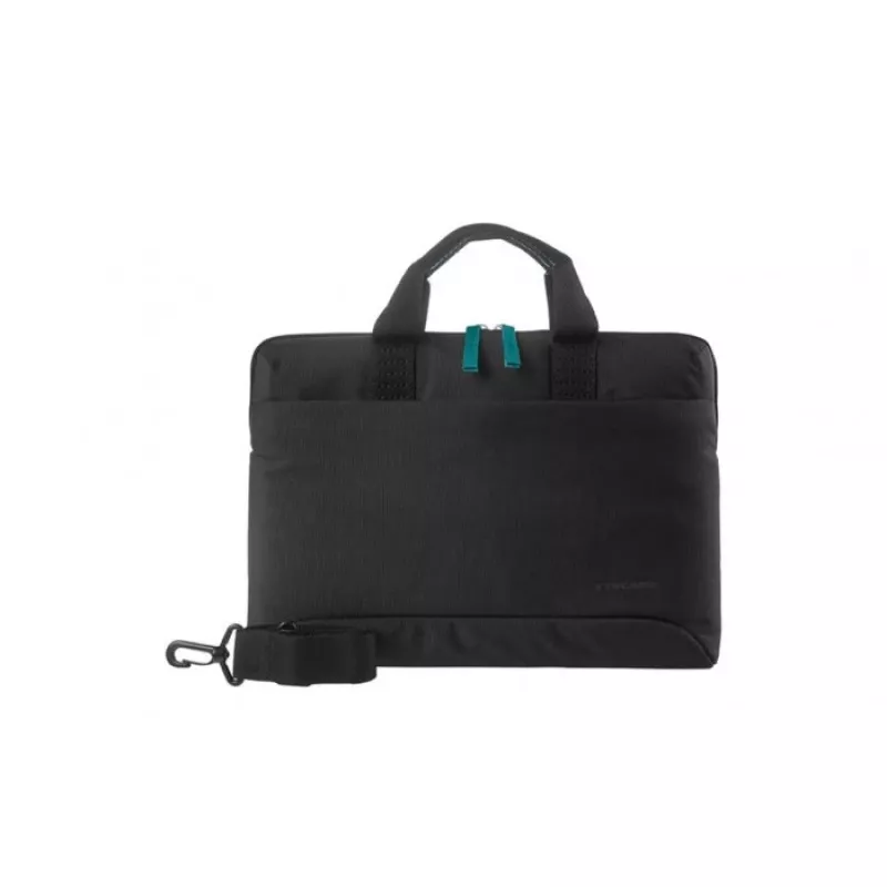 Tucano Smilza Super Slim Bag, skirta MacBook Pro 14” / Air 15” / Pro 13 / Air / nešiojamam kompiuteriui 14” / 13”, juoda