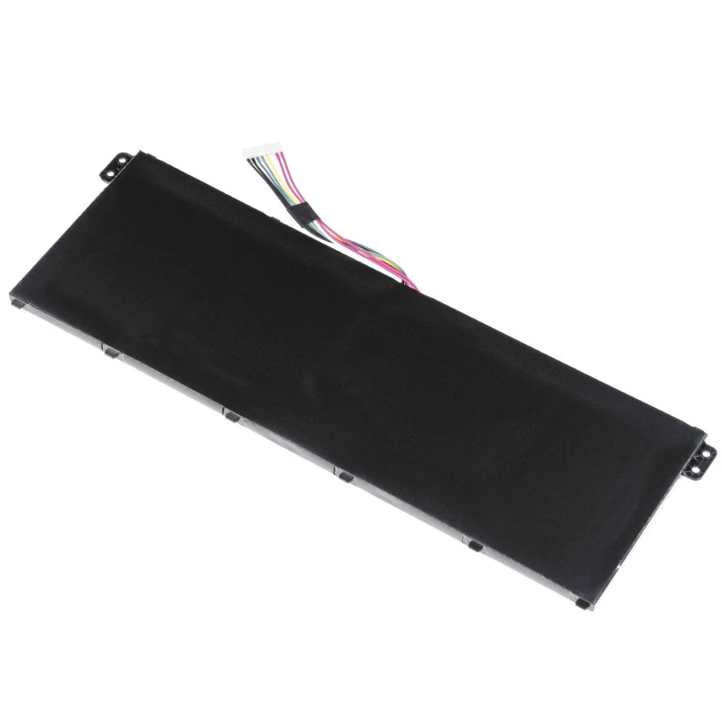 Baterija Green Cell AC52, skirta Acer Aspire E11 ES1-111M ES1-131 E15 ES1-512 Chromebook CB3-111 CB5-311, 11,4 V 2200 mAh ličio jonų, 3 elementai, juoda