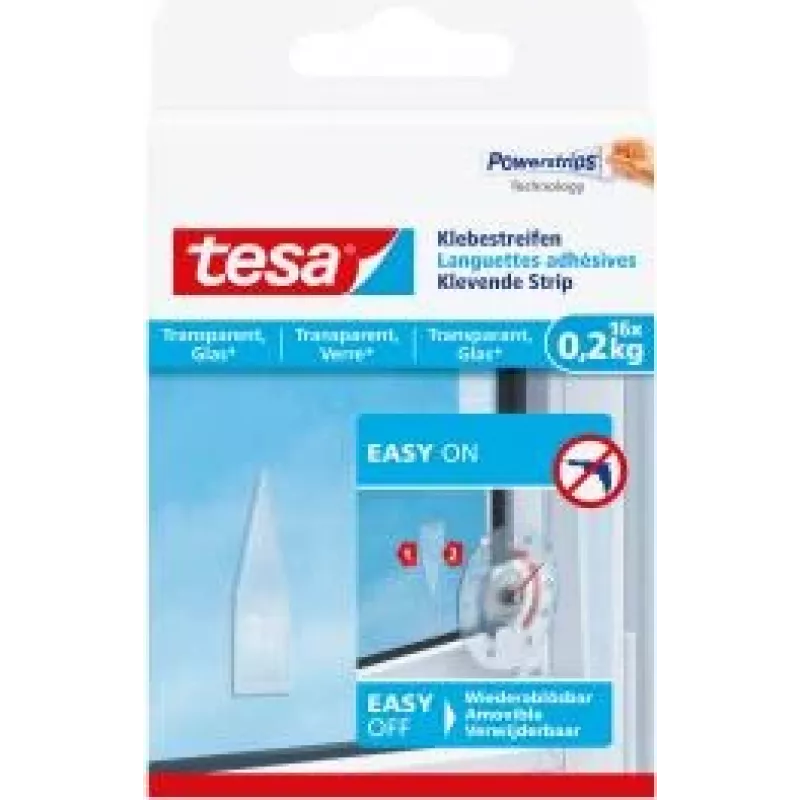 Tvirtinimo pagalvėlė Tesa 77732-00000 permatoma stiklui