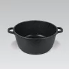 Maestro MR-4616C Puodas su dangčiu 16 cm 1 l Juodas