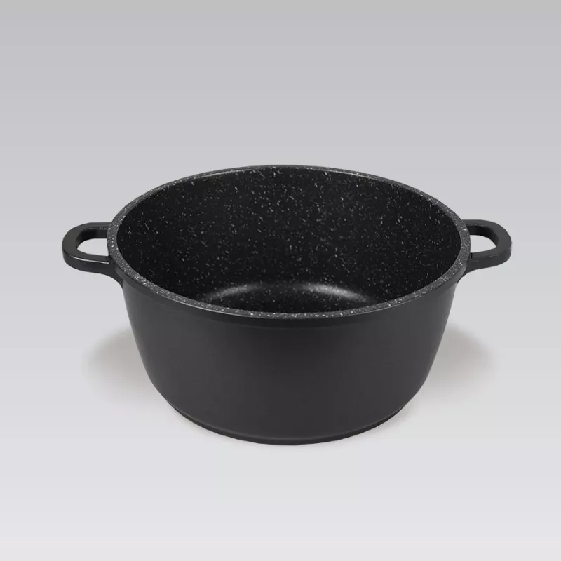 Maestro MR-4616C Puodas su dangčiu 16 cm 1 l Juodas