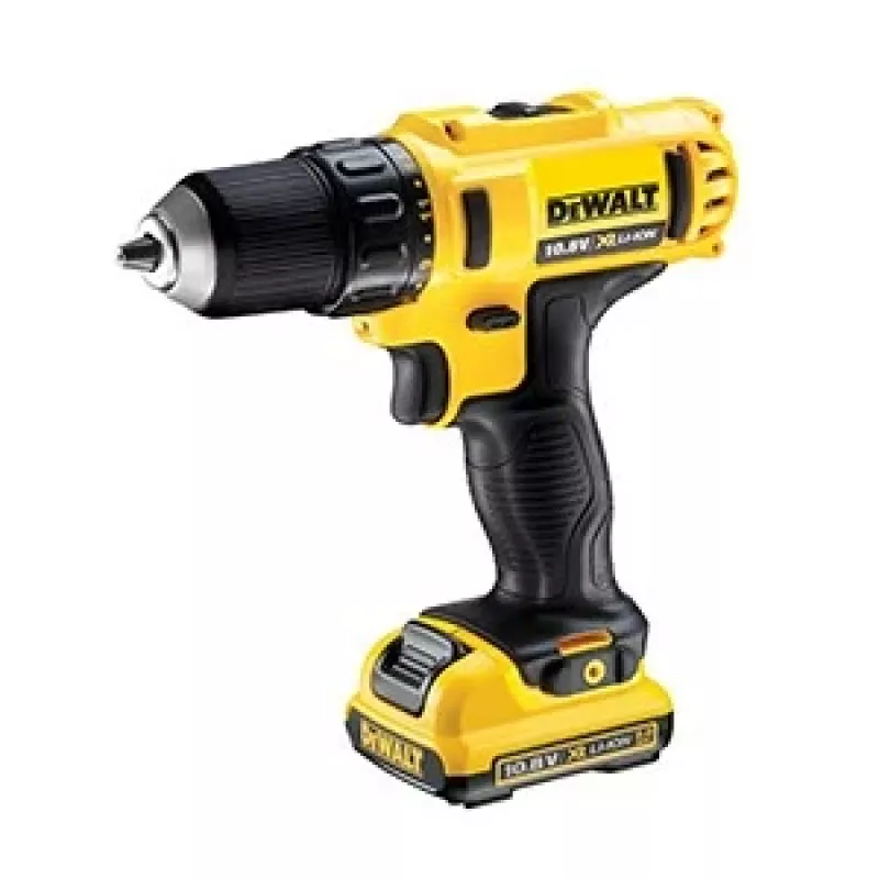 DeWALT DCD Belaidis gręžtuvas-suktuvas 10,8 V Li-Ion, be rakto, Euro kištukas