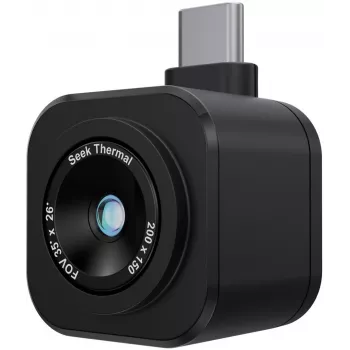 Seek Thermal CW-DBAX termovizorinė kamera Juoda 200 x 150 pikselių