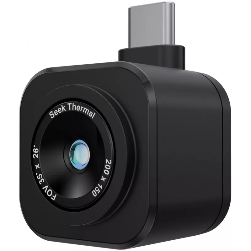 Seek Thermal CW-DBAX termovizorinė kamera Juoda 200 x 150 pikselių