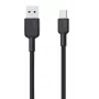 USB A į USB C laidas Aukey CB-NAC1, 1 m, pintas nailonas, USB PD 60W, USB 2.0