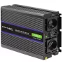 Galios keitiklis QOLTEC Monolith 3000 MS Wave, 12 V → 230 V, 1500/3000 W, su USB