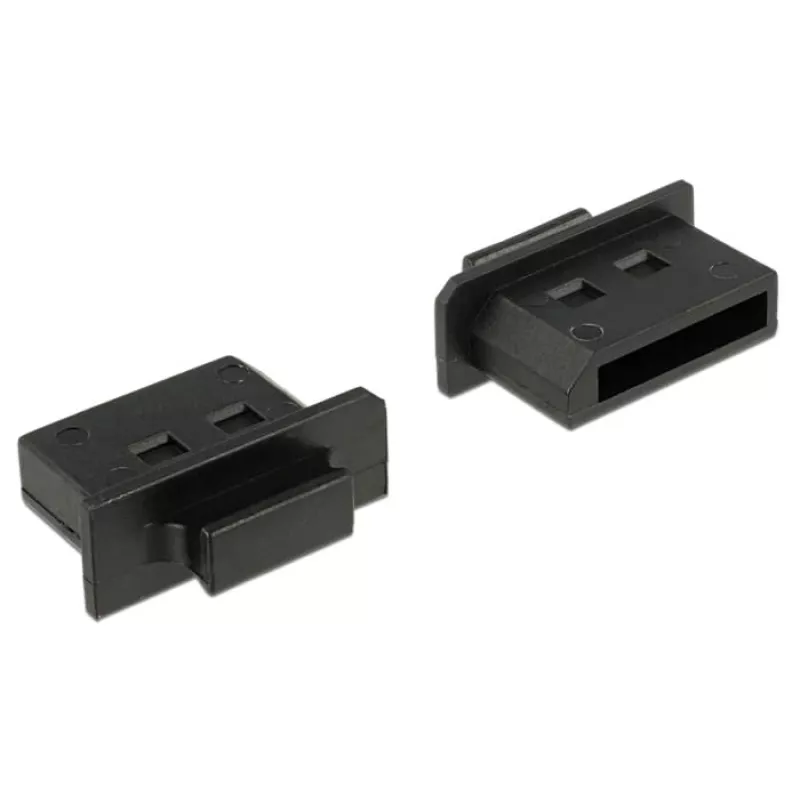 Lizdo apsauginis dangtelis DeLOCK 64025 Displayport juodas