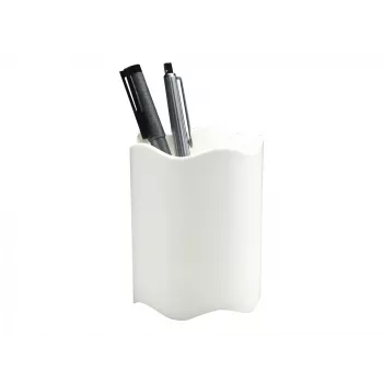 Rašiklių/pieštukų laikiklis “Durable 1701235010”, plastikinis, baltas