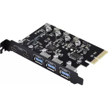 Renkforce RF-6613196 3+2 prievadų USB 3.2 Gen 2 valdiklio plokštė USB-C® (USB 3.2 Gen 2) (RF-6613196)