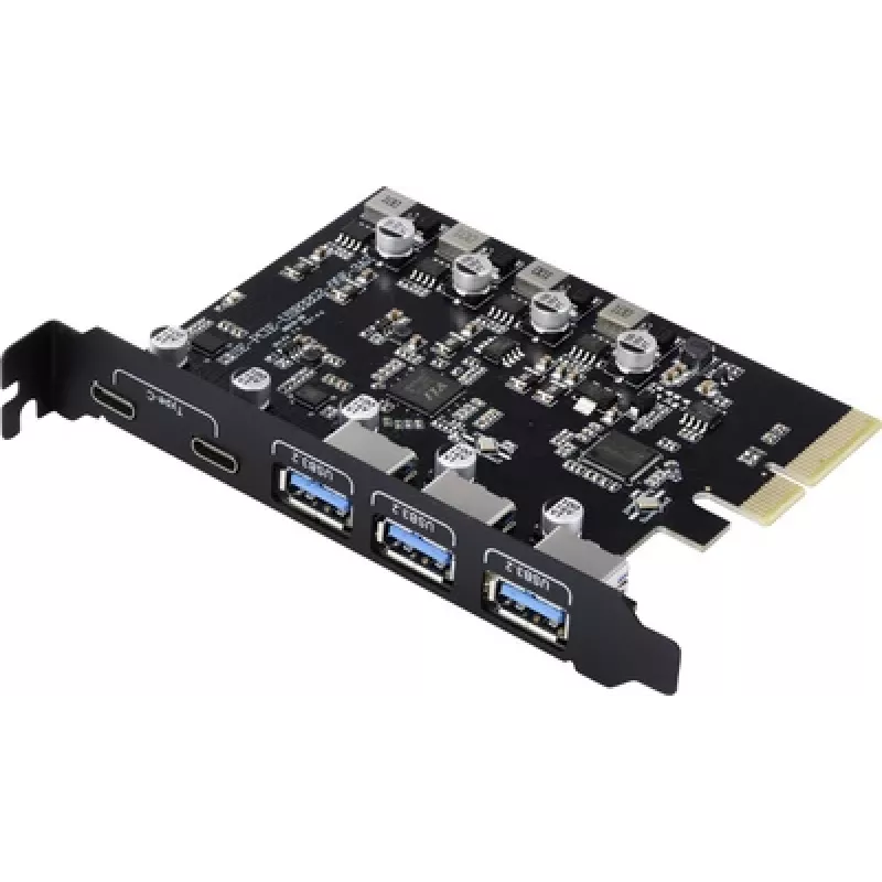 Renkforce RF-6613196 3+2 prievadų USB 3.2 Gen 2 valdiklio plokštė USB-C® (USB 3.2 Gen 2) (RF-6613196)